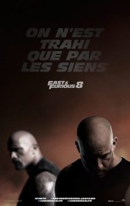 L'affiche de Fast and Furious 8 © facebook officiel Fast and Furious