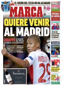 Mbappe prêt à signer au Réal Madrid © Marca