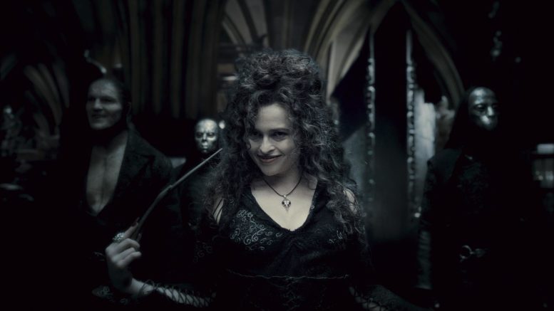 Helena Bonham Carter joue le rôle de Bellatrix Lestrange dans Harry Potter