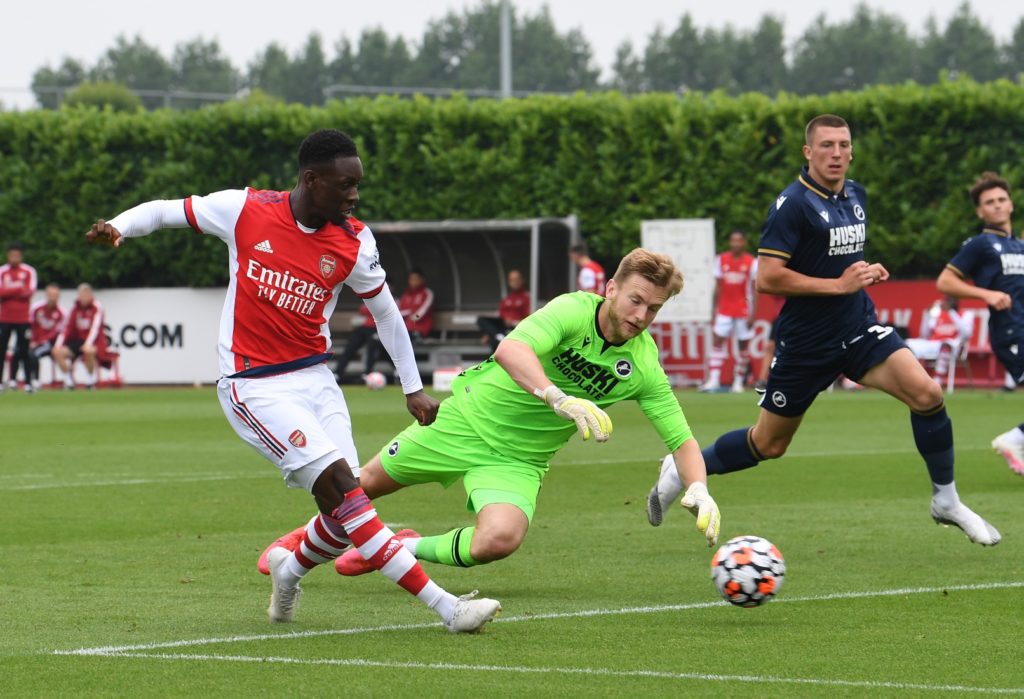 Balogun a marqué de nombreux buts avec les jeunes d'Arsenal